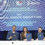 Indotel, ADN y el CUED formalizan plan para retirar cableados y reducir la contaminación visual en el Distrito Nacional