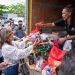 Gabinete Social asiste por segunda ocasión a familias afectadas por inundaciones en Gaspar Hernández