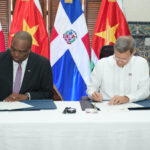 , Roberto Álvarez, recibió a su homólogo de Surinam, Melvin Bouva, agenda orientada a consolidar y ampliar las relaciones diplomáticas