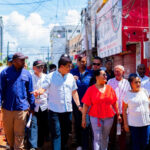 Director general de la Caasd inspecciona obras en distintos sectores y pide paciencia a comerciantes y residentes