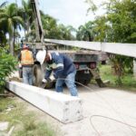 Edesur realiza trabajos de expansión de redes eléctricas en San Cristóbal con una inversión de RD$324.8 millones