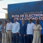 Presidente Abinader y David Collado inauguran la “Ruta de Electromovilidad” en Ciudad Colonial