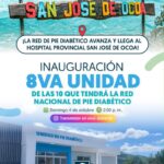 Julio Landrón fortalece la atención especializada con nueva Unidad de Pie Diabético en San José de Ocoa